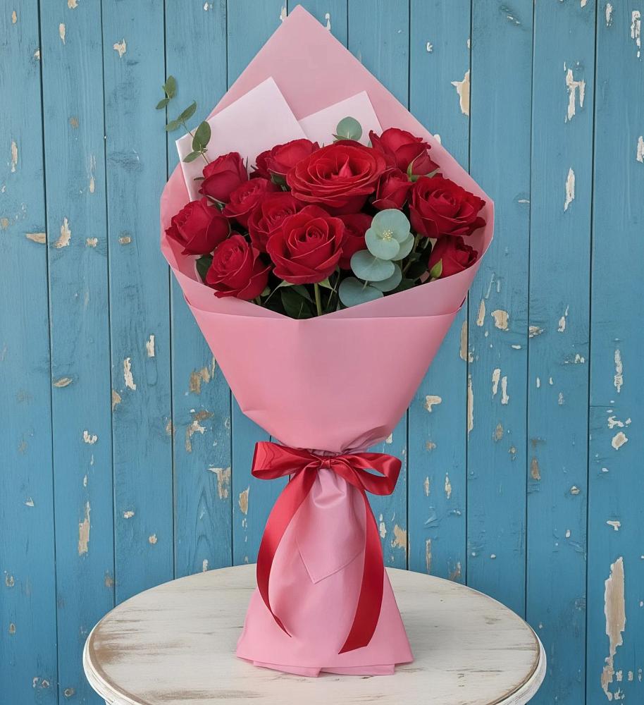 Букет цветов из: Розы в Пущино