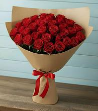 Букет Красные розы Милано в Пущино