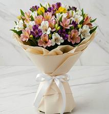 Букет цветов из:  Альстромерии в Пущино