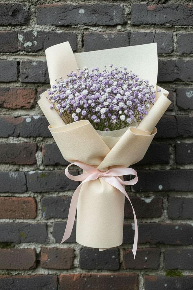 Букет цветов из: Гипсофила в Пущино