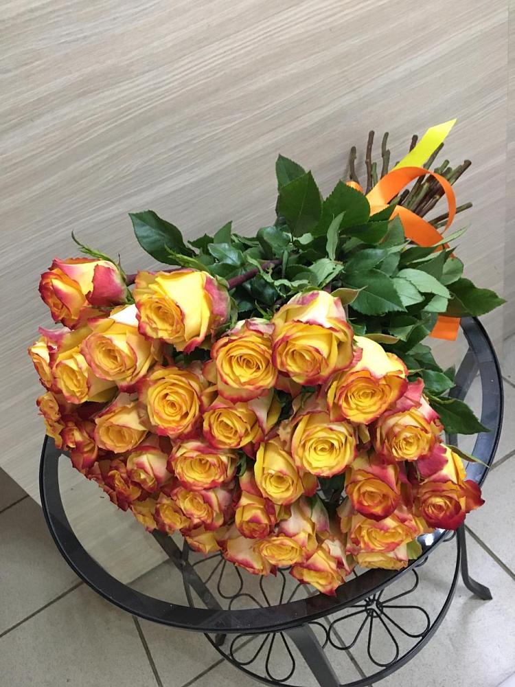 Букет Желтые розы в Пущино