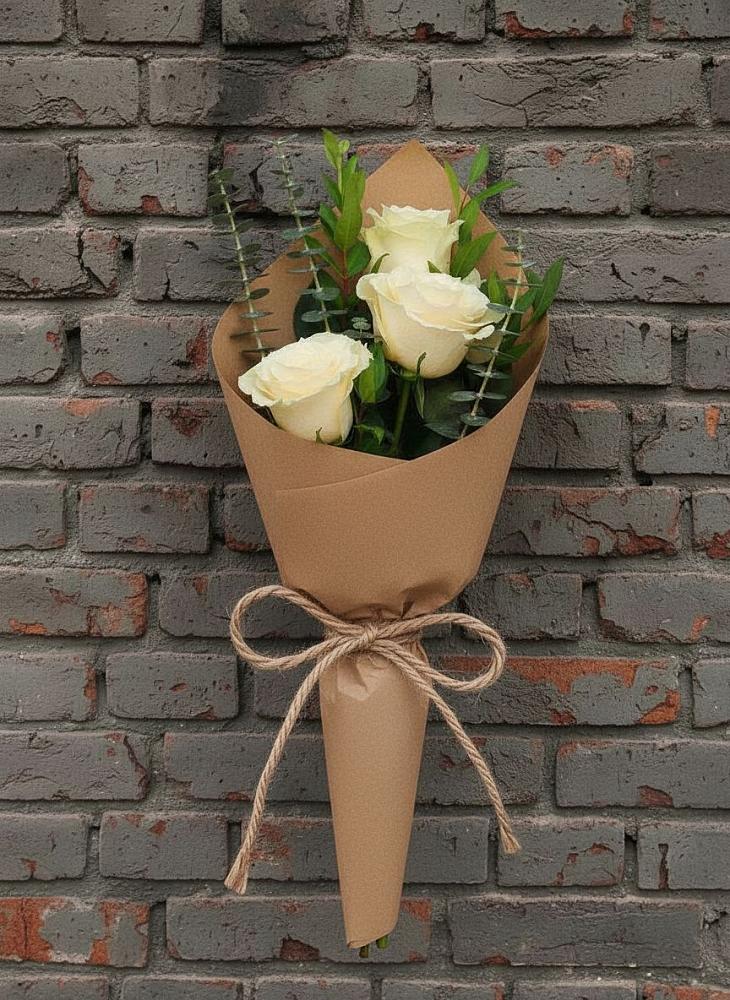 Букет цветов из: Розы в Пущино