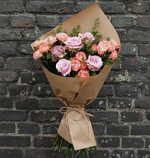 Букет цветов из:  Розы в Пущино