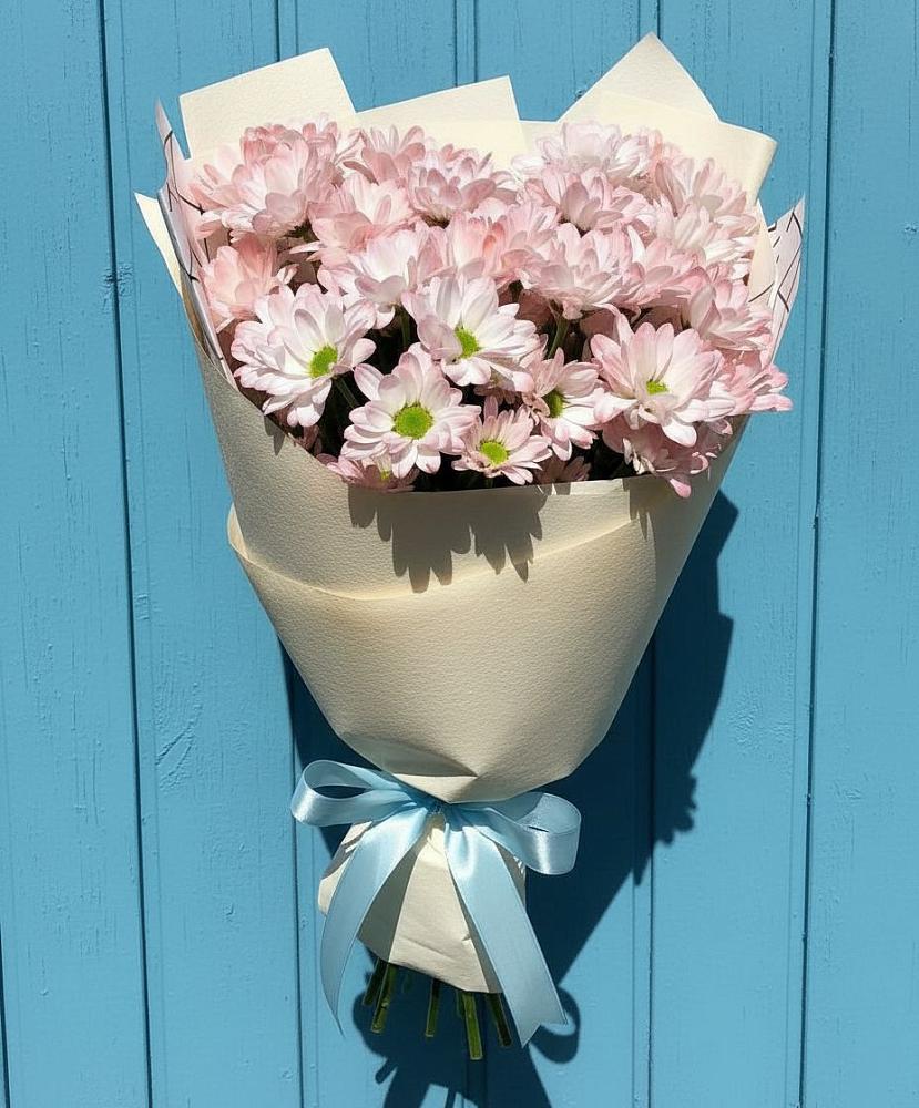 Букет цветов из: Хризантемы в Пущино