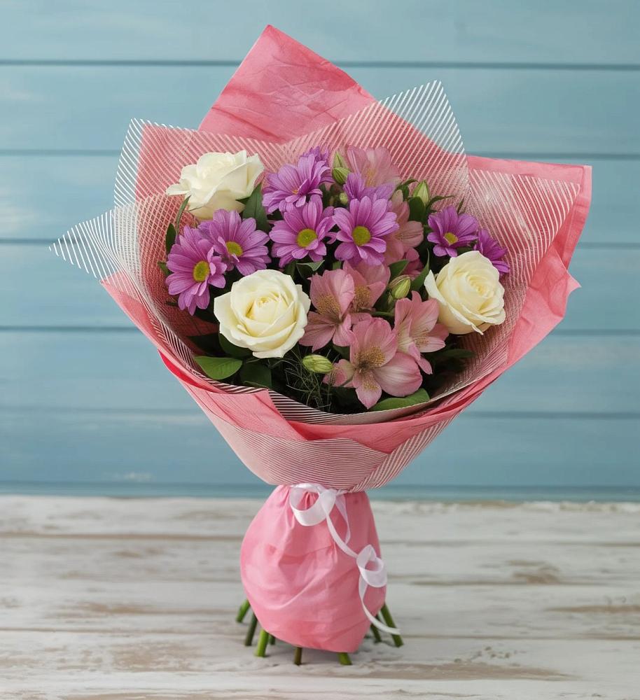 Букет цветов из: Герберы в Пущино