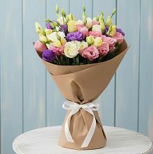 Букет цветов из:  Лизиантусы #REPLACE_PRED# Пущино