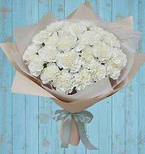 Букет цветов из:  Гвоздики #REPLACE_PRED# Пущино