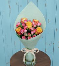 Букет цветов из:  Розы #REPLACE_PRED# Пущино